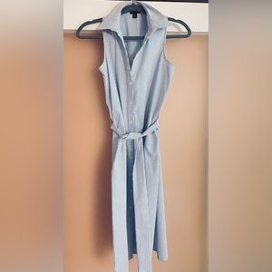 Ann Taylor Pinstripe Dress